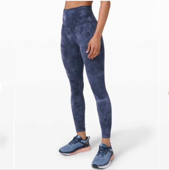 lululemon athletica Pants - Lululemon Wunder Train High-Rise Tight 25" *Diamond Dye - Size 18 EUC
